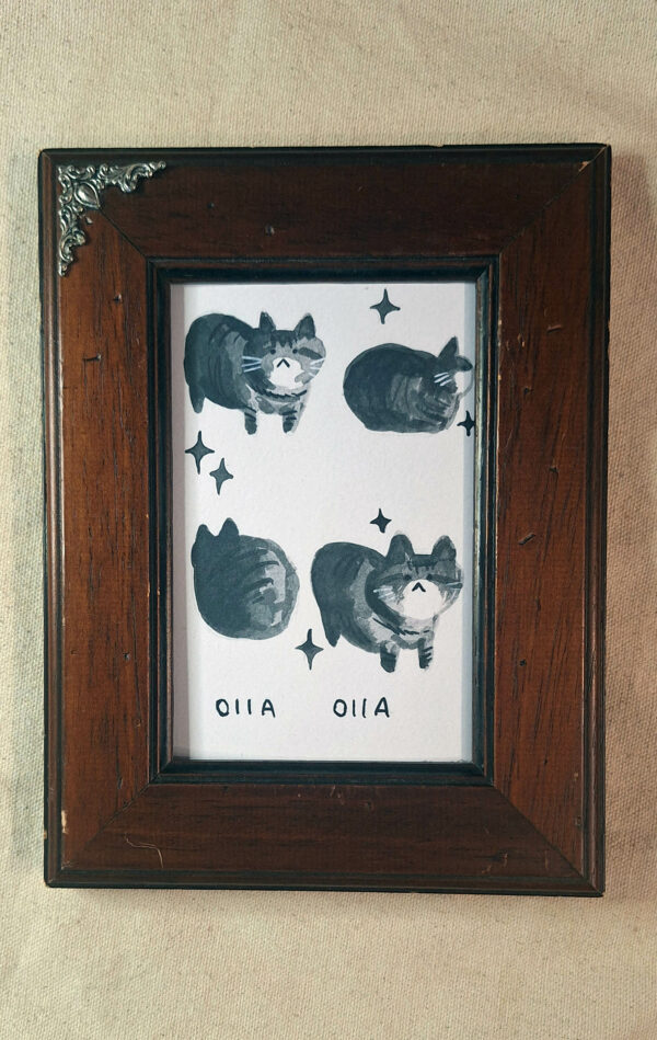 OIIA Cat Print, 4 x 6 in